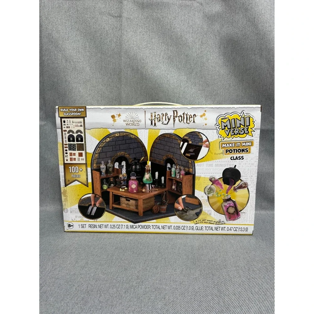 MGA Mini‎ Verse Harry Potter Potions Class Playset 100+ Pieces Wizard World